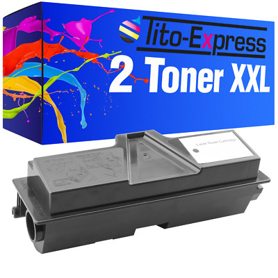 2x Toner für Kyocera Mita ECOSYS TK-160 P 2035 D P 2035 DN FS-1120 D FS-1120 DN