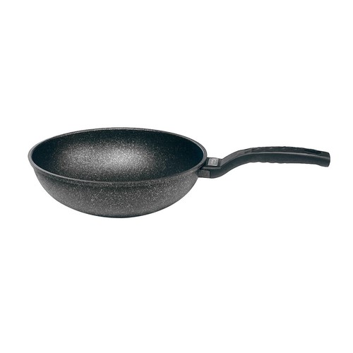 9,5" Wok Antihaft Kochen Bratpfanne Topf, 5 Schicht Marmorbeschichtung, Hergestellt in Korea - Bild 4 von 8