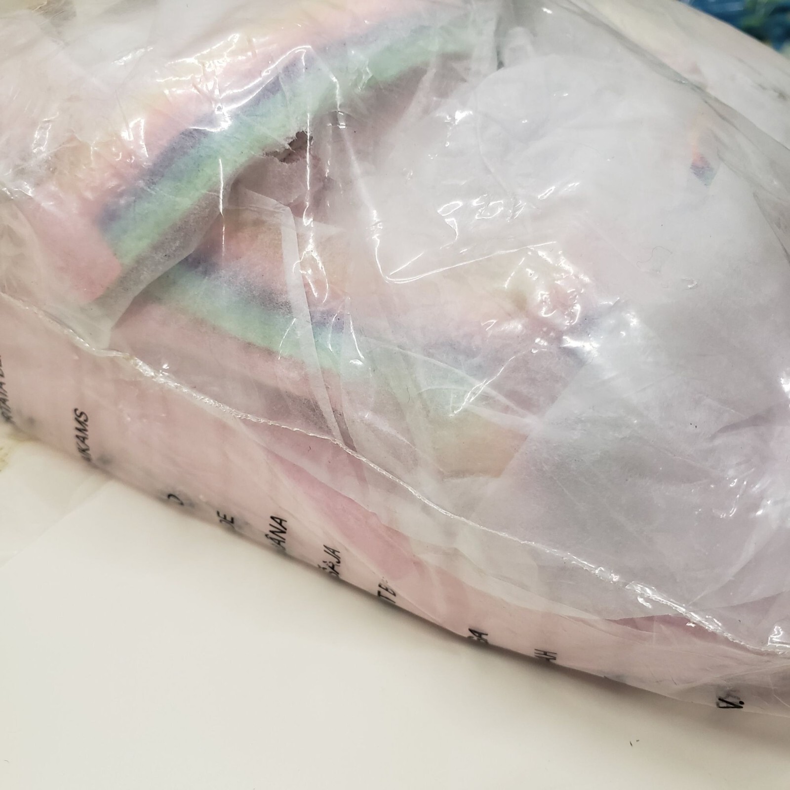 NWT H&M Girls Strappy Sandals in Light pink/rainbow-colored Size US 10.5 thumbnail 4