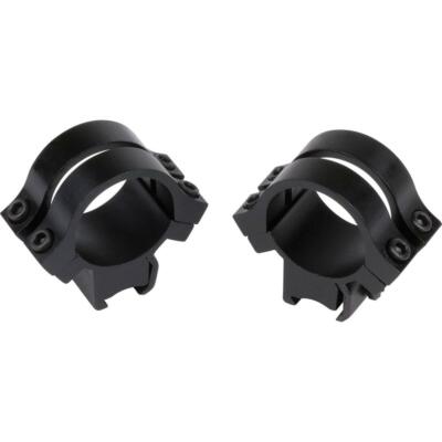 Weaver WEA49053 Quad-Lock Ring .22 Tip Off Matte Blck