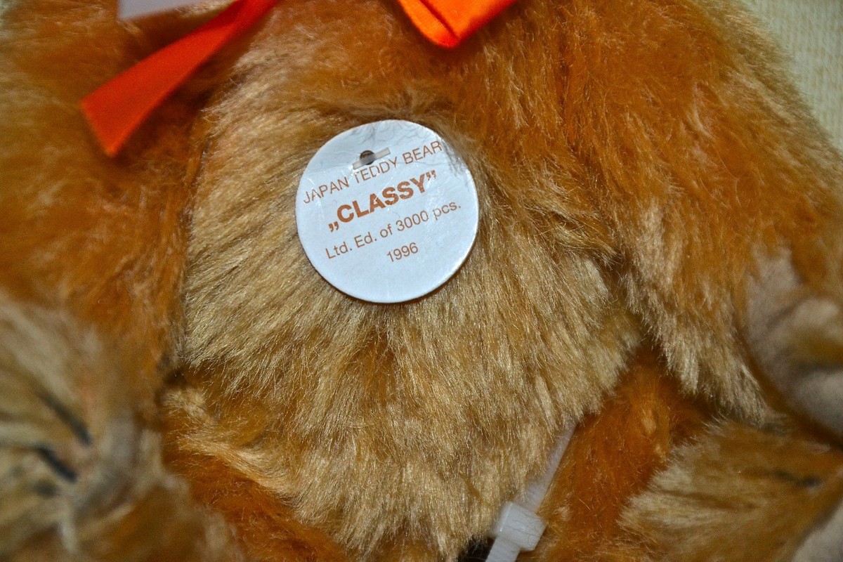 シュタイフ✨Japan Teddy Bear✨Classy Red Blond✨ Steiff Exclusively For Japan Classy, Red Blonde 26 Teddy