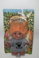 Vintage Adopt a Norfin Troll Dam Doll 1986 Scottish Born To Bowl Sports Series