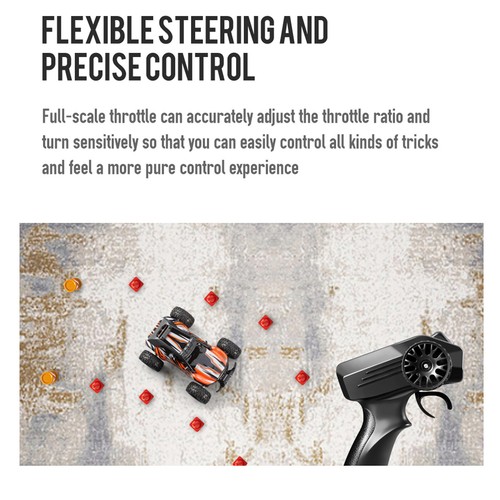 1:32 2.4G Mini RC Cars High Speed 4WD Off Road Monster Truck Remote Control CamA - Picture 5 of 19