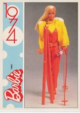 1991 Action/Panini Another First For Barbie 1974 #63 Sun Valley Barbie