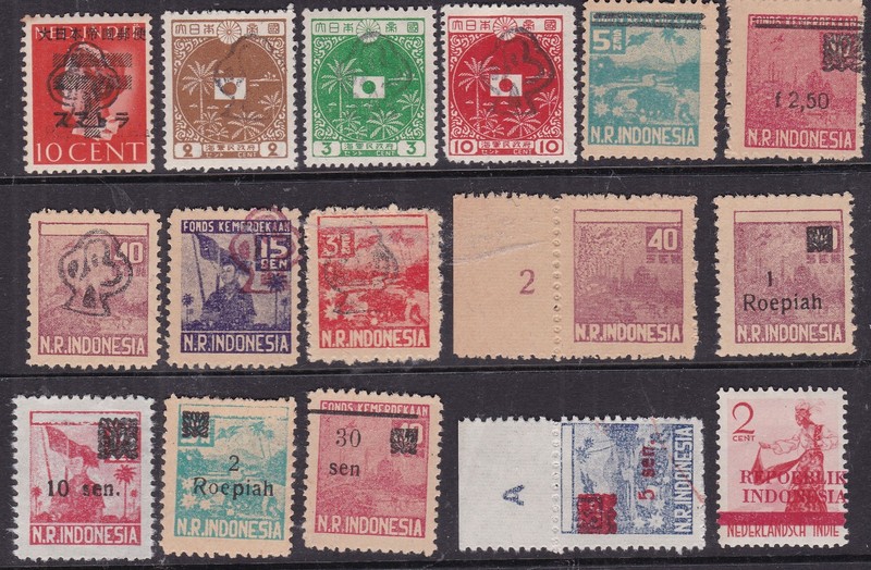SUMATRA/ (Dutch Indies)& JAPAN/ OCCUPATION^^^^x16 Rarer i8ssues@xdco4223suma