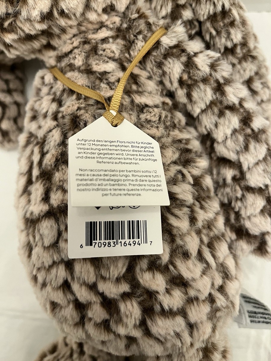 Jellycat Bashful Luxe Bunny Pine Plush New With Tags | eBay