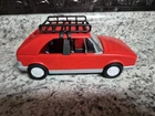 Playmobil  Red Family Car #3139  vintage 1986