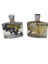 2 Diffuser Oils 6 oz Each — Bay Leaf & Cinnamon + Purple Wildflowers Fragrance 