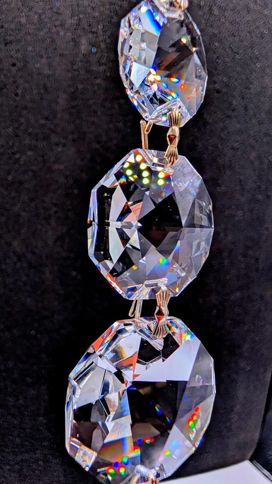 Swarovski Crystal Trim Set: 8002 Series 12/14/16/18/20/26/30mm Crystals, Pinned - Image 2 of 4