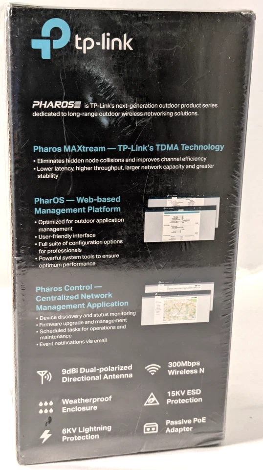 TP-LINK CPE210 2.4GHz Outdoor Wireless Access Point - Image 3 of 4