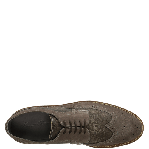 Kenneth Cole New York Slow N Steady Oxford Shoes Taupe 9 MSRP 178 New - Picture 5 of 6