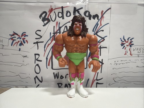 WWF The Ultimate Warrior Hasbro Wrestling Figure W...