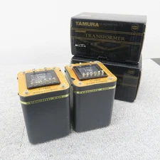 TAMURA F-7002 Output Transformer 2 Units Working Condition JP