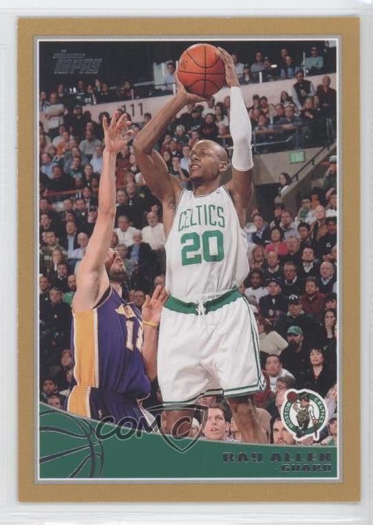 2009-10 Topps Gold /2009 Ray Allen #13 HOF