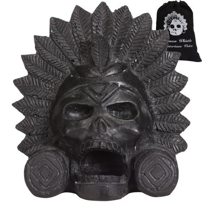  OW  Aztec Death Whistle - Produces Loud Human-like Screams at high Decibels,...