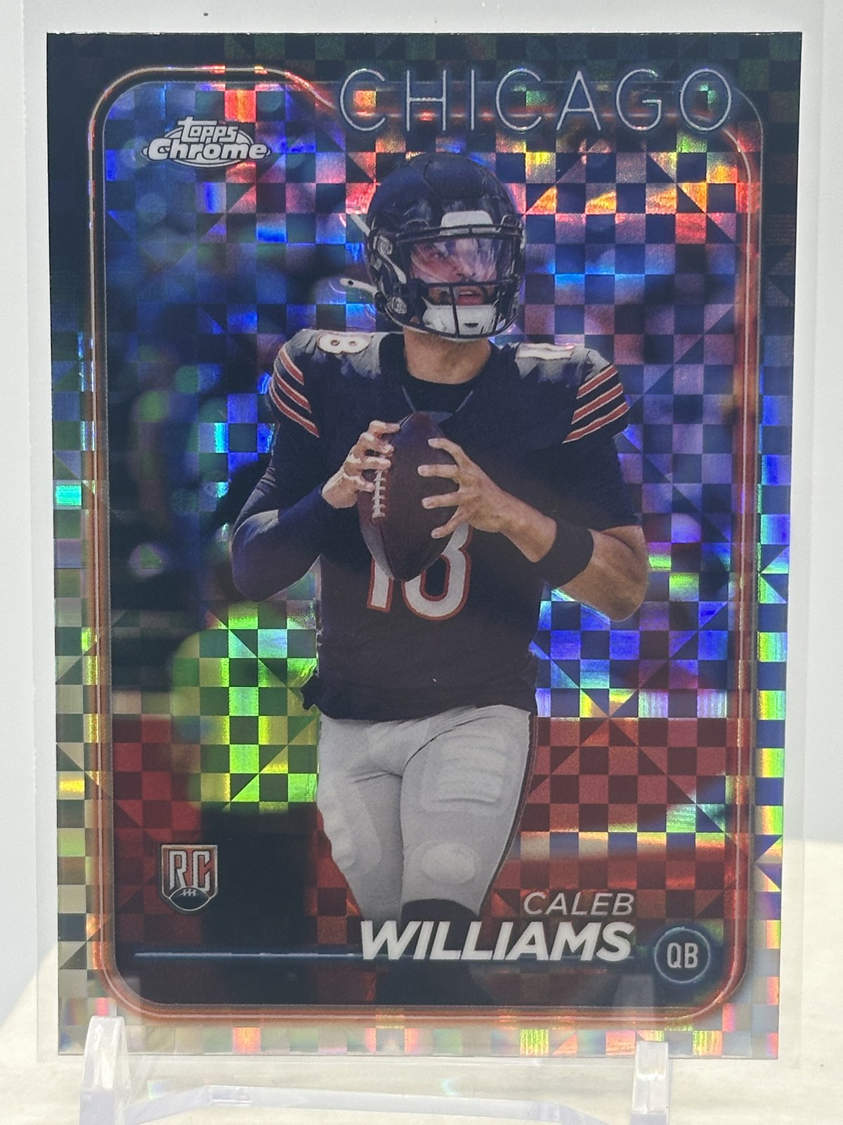 2024 Topps Chrome - Rookies Caleb Williams #202 X-Fractor (RC)