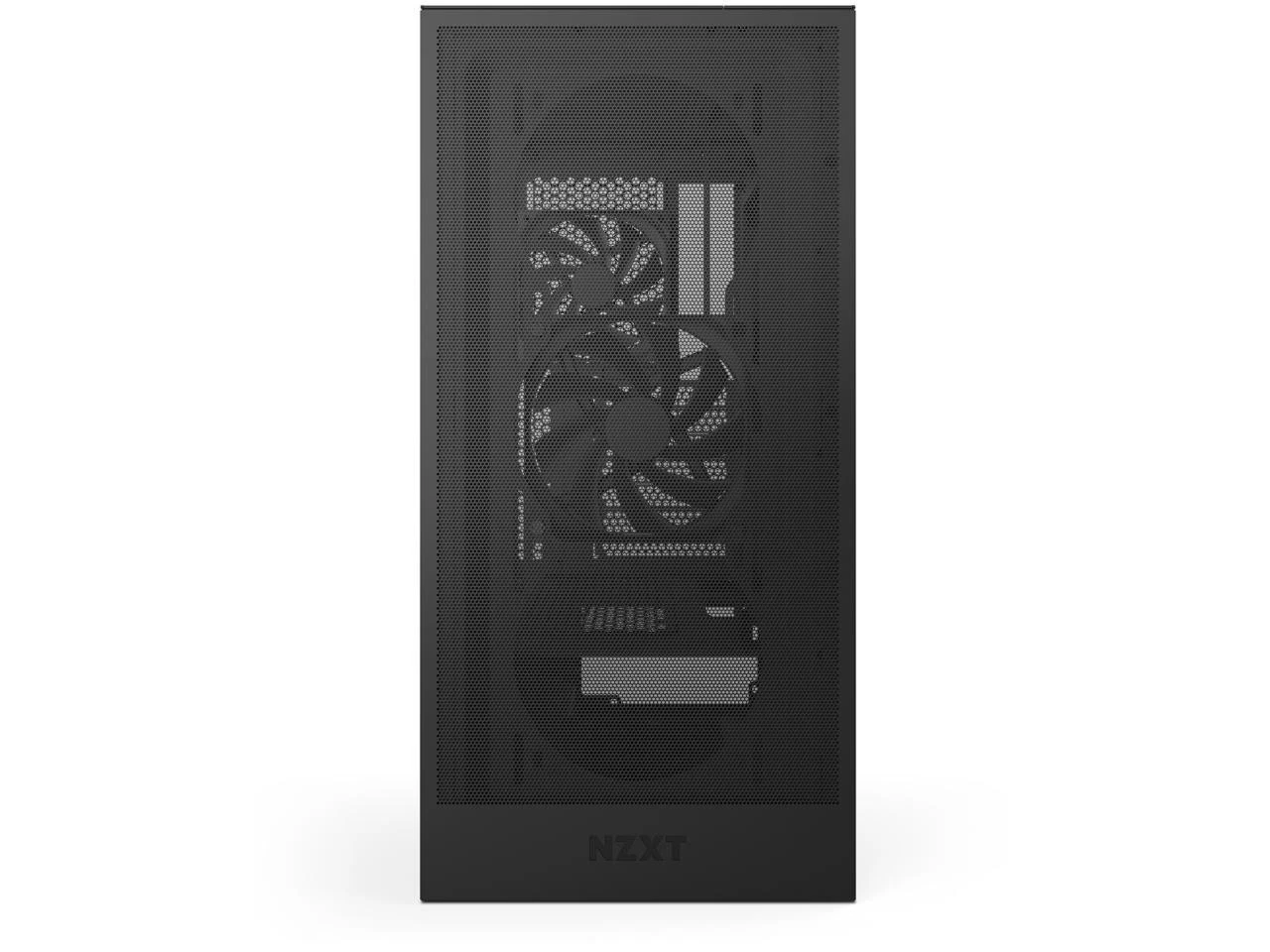 NZXT H5 Flow Compact Mid-Tower ATX Airflow Case - Thumbnail 3