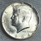 90% Silver 1964 JFK Kennedy Half Dollar Brilliant Uncirculated (BU)(MS)