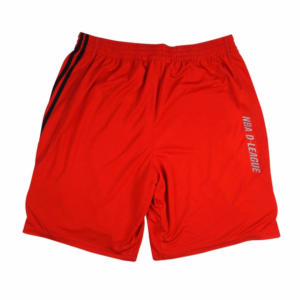 905 Raptors G-League Adidas Authentic On-Court Rev 30 Red Shorts - Image 2 of 4