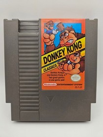 Donkey Kong Classics (Nintendo NES, 1988) solo carrello TESTATO
