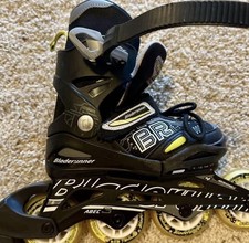 Bladerunner Phoenix Adjustable Youth Inline Skates Black size 11-1