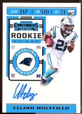 Elijah Holyfield RC Card 2019 Panini Contenders Rookie Autograph #164 