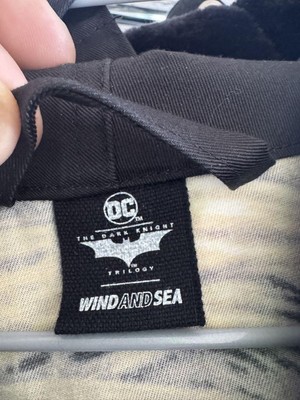 Wind And Sea The Joker Coat XL Black Rare Dark Knight Used | eBay