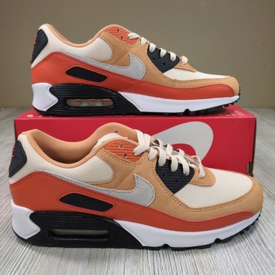 Nike Air Max 90 Sneaker Campfire Orange Mens Size 11.5 New DM0029-800