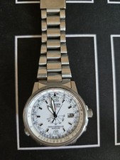 Citizen Eco-Drive Radiocontrollato 200m Data Zaffiro Bianco Ref. H804-S049911