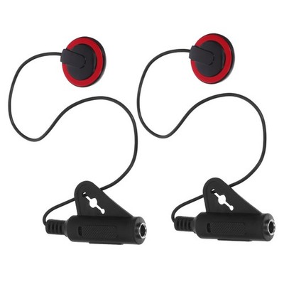 2 Pcs Self-adhesive Guitar Pickup Electronic Sound Pickups for Guitars