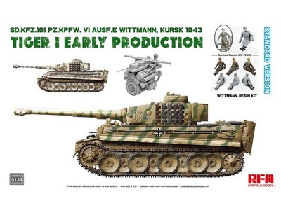Roggenfeldmodell - Sd.Kfz.181 Tiger I frühe Produktion Kursk 1943 mit Wittmann (