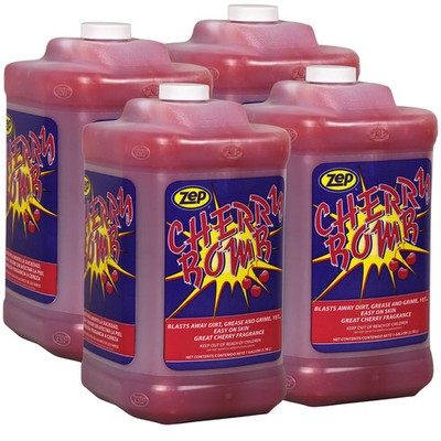 Zep Cherry Bomb Industrial Hand Cleaner - 1 Gallon (Case of 4) Freeshipping
