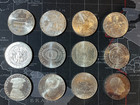 Austria 50 Schilling 12 Silver Commemorative Coins 1972-1976 — photo 1