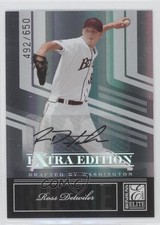 2007 Donruss Elite Extra Edition 492/650 Ross Detwiler #131 Auto 0s3