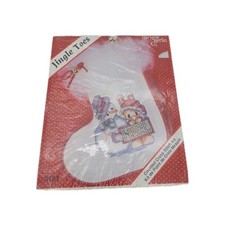 New Berlin Co. - Jingle Toes Cross Stitch Small Stocking Ornament Kit 3161- New