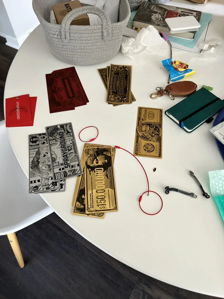 Etiquetas Sprayground Buen Estado Auténticas Originales Edición Limitada Con Cerradura Foto 4 de 4