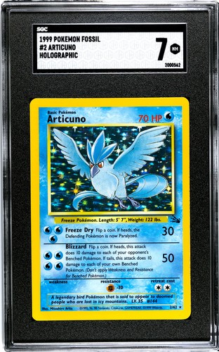 Articuno (Unlimited) graded SGC 7 for sale on eBay
