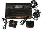 Vintage ATARI 2600 Console 2 Controllers For Parts Not Working