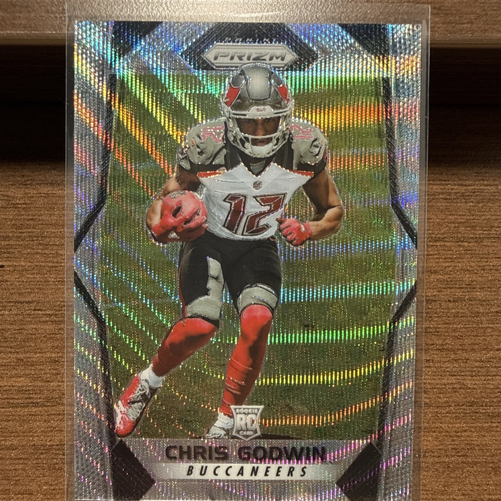 2017 Panini Prizm - Rookies Chris Godwin #243 Blue Wave Prizm /149 (RC)