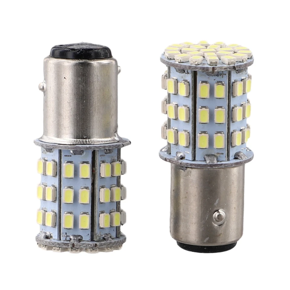 2PCS BAY15D LED Bulbs for Brake Stop Tail Lights Energy Saving & Super Bright - Image 3 of 4
