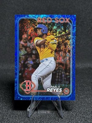 2024 Topps Series Two #594 Pablo Reyes Blue Holo /999 