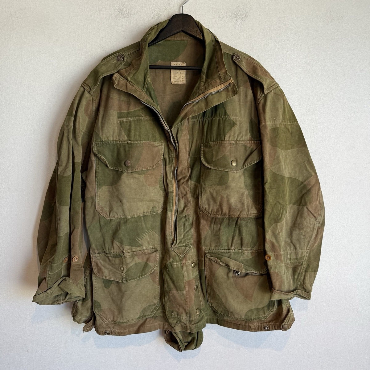 Belgian Airborne ABL 1952 Denison Brushstroke Camo Jump Smock