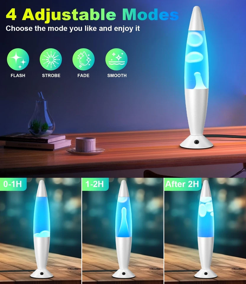 Lampada La LED Con Telecomando, 17 Colori a Ricambio Modalità Automatica, Timer  - Immagine 4 di 4