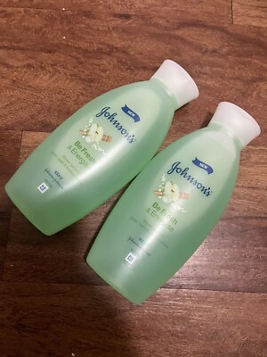 Johnsons Be Fresh & Energise Green Apple & Bamboo Shower Gel RARE 13.5 oz Bundle
