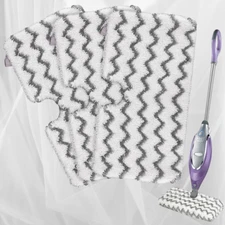 3Pack Washable Compatible Pads For Shark Steam Pocket Mop Pad S3501, S3550,S3601
