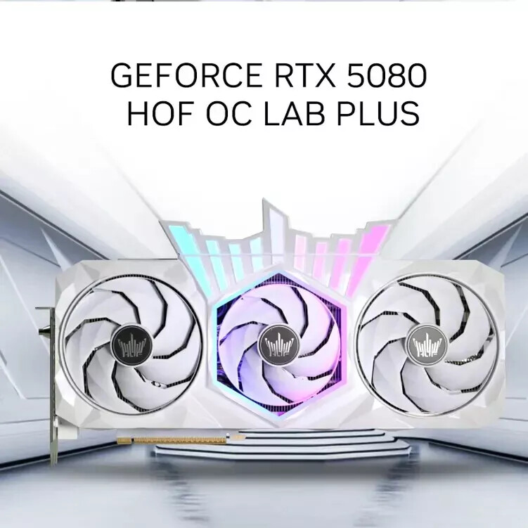 GALAX GeForce RTX5080 HOF OC LAB PLUS-X 16GB GDDR7 Graphics card