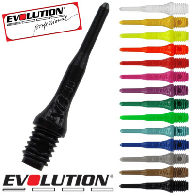     500x EVOLUTION Evo Soft Dart Spitzen Dartspitzen Dartpoints Points Tips 2BA