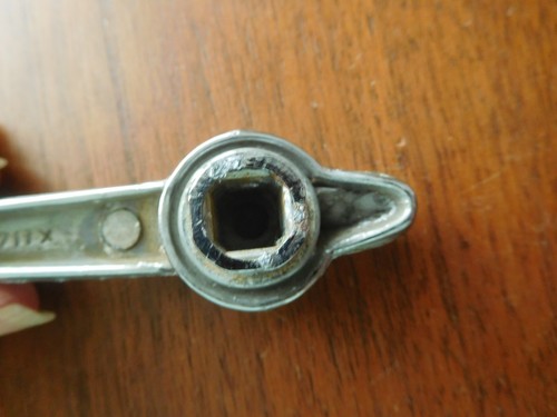 1949 1954 Chrysler Flipper Window Crank Window Handle Windsor DPCD 4711 Long - Picture 9 of 14