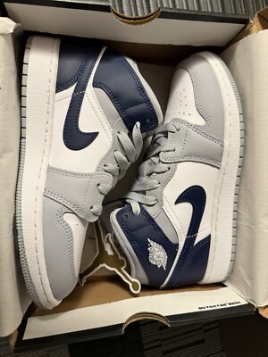 Midnight Navy Jordan Mid Tan Grey Air Jordan Mid 'Midnight Navy