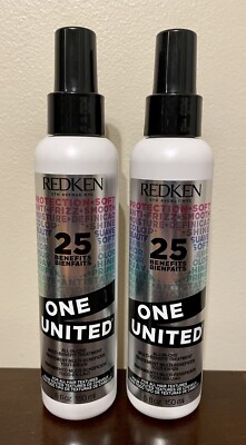 Redken 25 Benefits One United All-in-One Multi-Benefit Treatment 5oz Set of 2